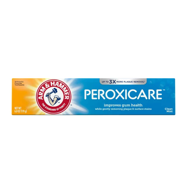 Arm & Hammer Peroxicare Toothpaste – Clean Mint (6oz) 2 Pack