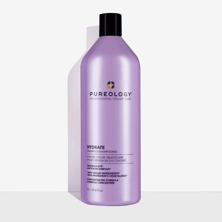 Pureology Hydrate Shampoo for Medium to Thick Colored Hair (1L)