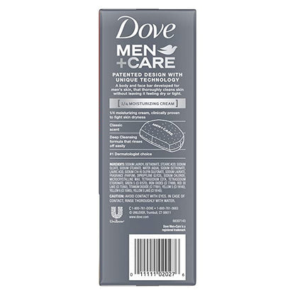 Dove Men+Care Men's Bar Soap Deep Clean (3.75oz) - 14 Pack