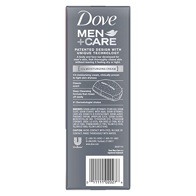 Dove Men+Care Men's Bar Soap Deep Clean (3.75oz) - 14 Pack – Bountiful  Commerce