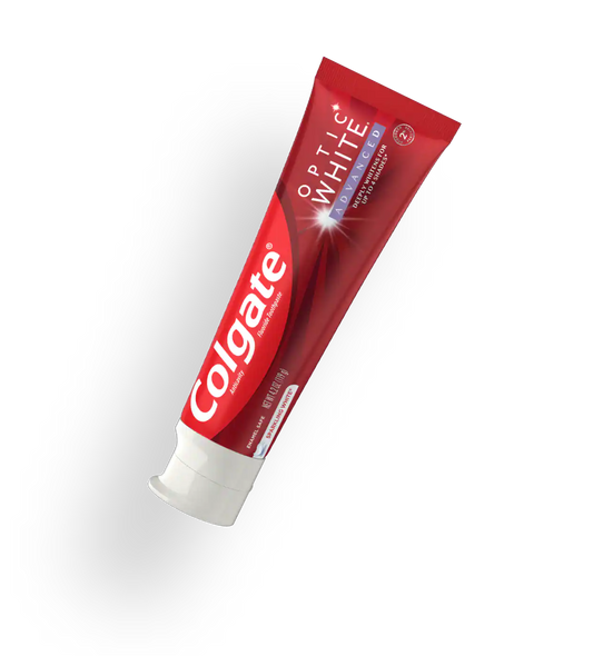 Colgate® Optic White Advanced Whitening Toothpaste (3.20z) 2 Pack