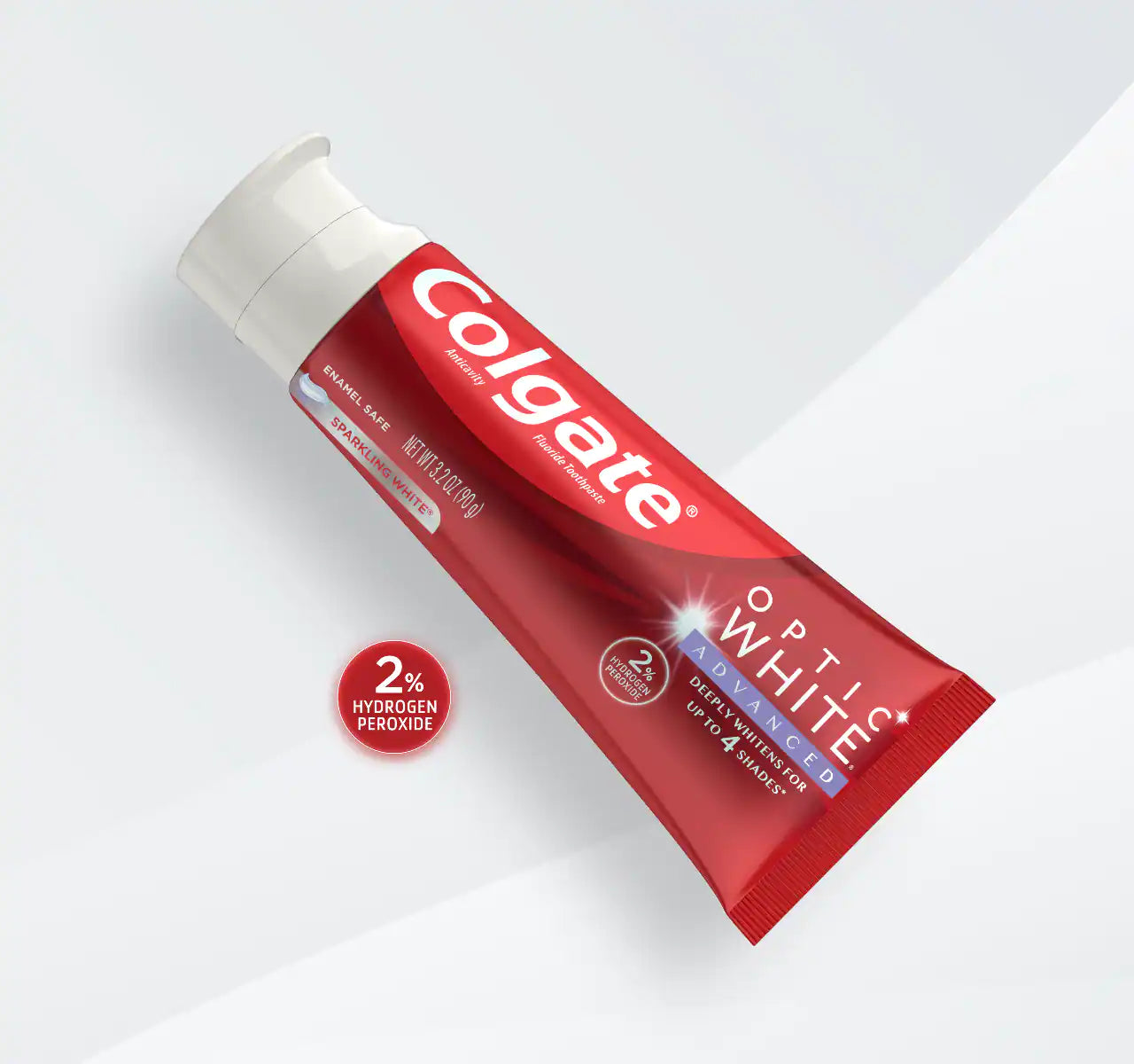Colgate® Optic White Advanced Whitening Toothpaste (3.20z) 2 Pack